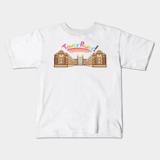 Wellesley College Tower Power! Kids T-Shirt